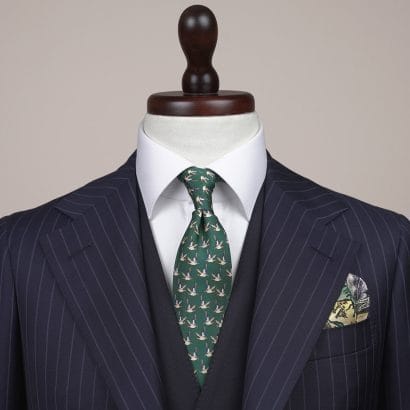 Parmar Tailors Tie Green Full View