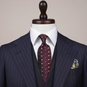 Parmar Tailors Tie Maroon Full view